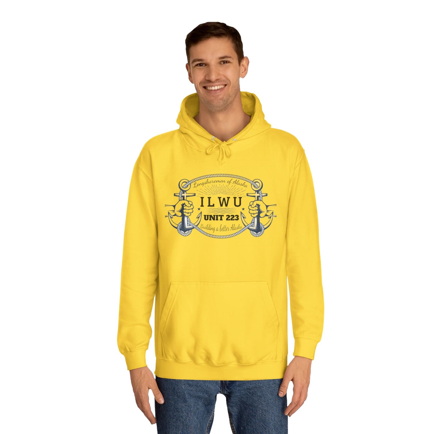 ILWU Bright Hoodie