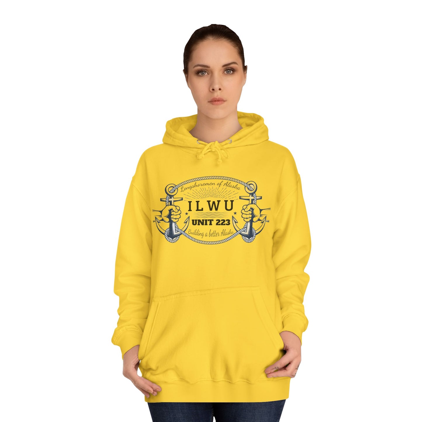 ILWU Bright Hoodie